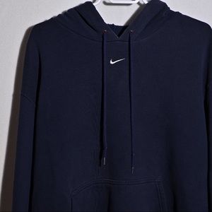 Vintage 00s Nike mid swoosh hoodie